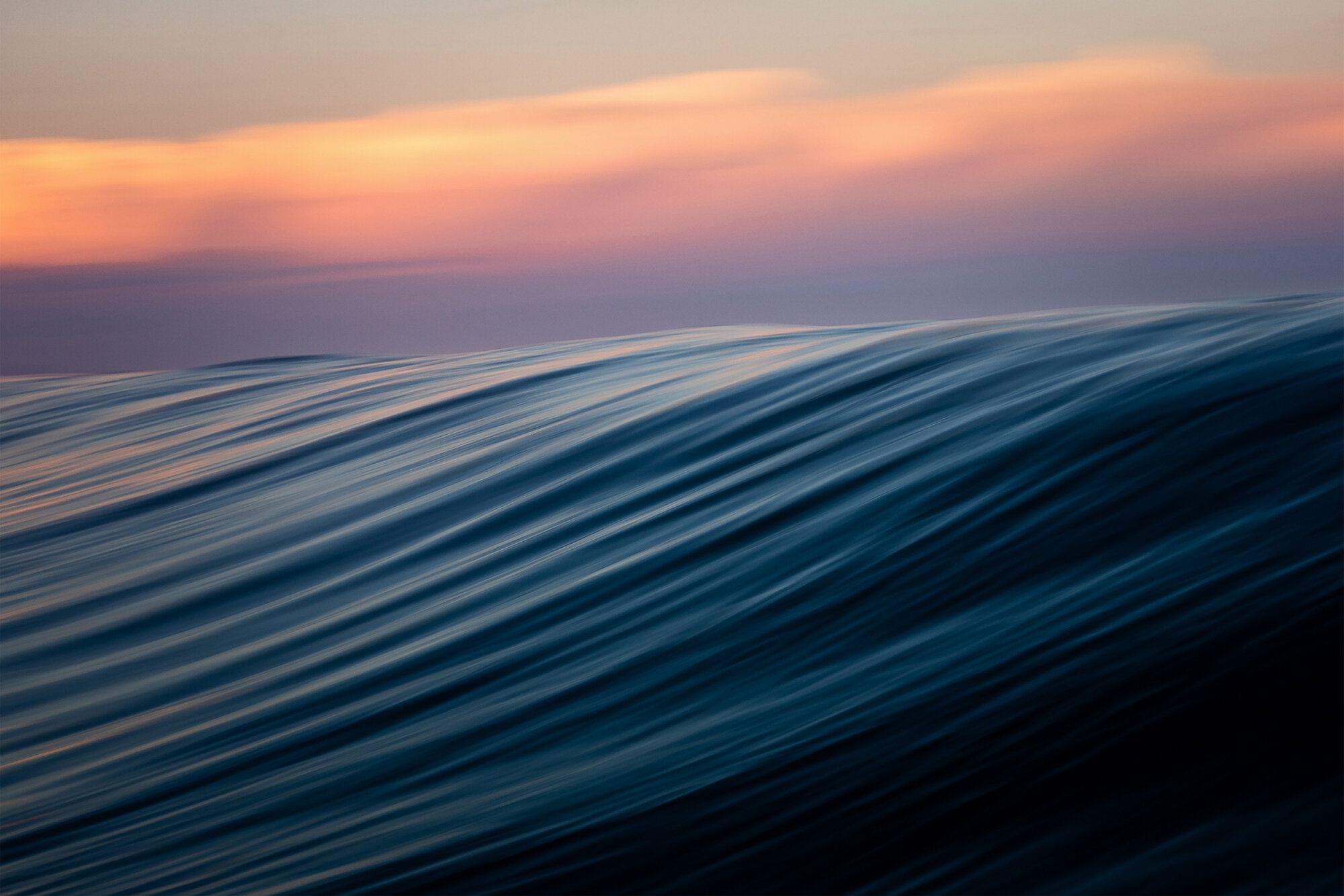 SILENT SEA - I love the challenge of capturing the energy and flow of moving ocean water using slow shutter panning techniques. However I actually find the process of making of these kinds of images more rewarding than the final product - it's a kind of therapy in a way. I have a healthy number of image folders full of abstracts like this which I've never looked through. In the right frame of mind (or with a glass of red in hand) I'll give them some energy. It's always nice to rediscover images and what they evoke as time goes by.